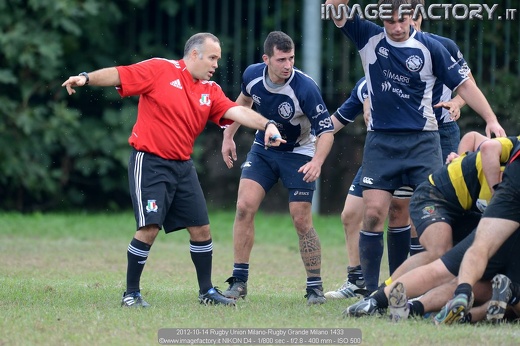 2012-10-14 Rugby Union Milano-Rugby Grande Milano 1433